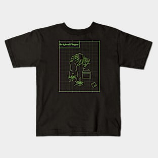 Original Player Blueprint Kids T-Shirt